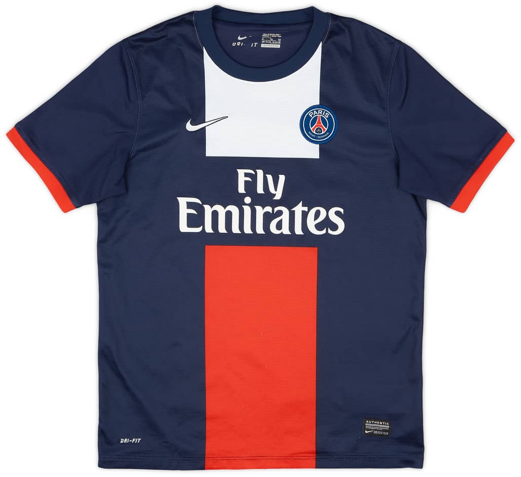 2013-14 Paris Saint-Germain Home Shirt - 8/10 - (XL.Boys)