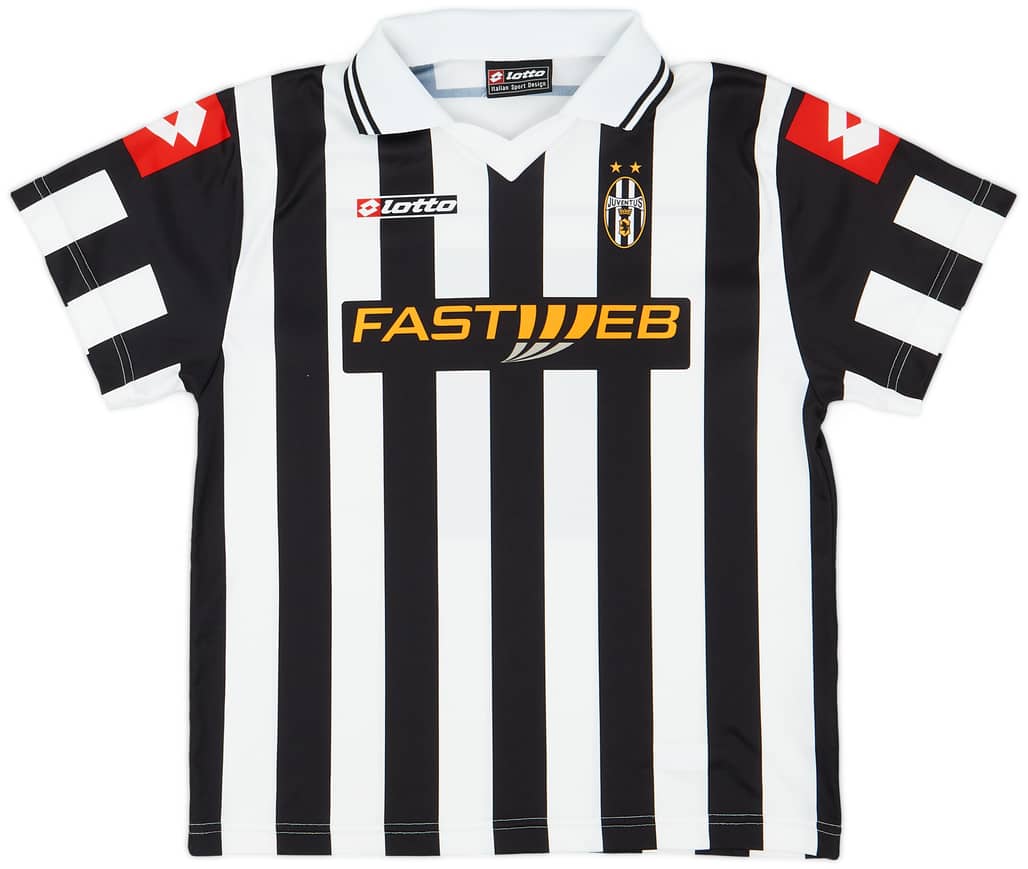 2001-02 Juventus Home Shirt - 8/10 - (XL.Boys)