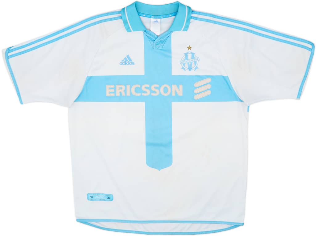2000-01 Olympique Marseille Home Shirt - 5/10 - (XL)