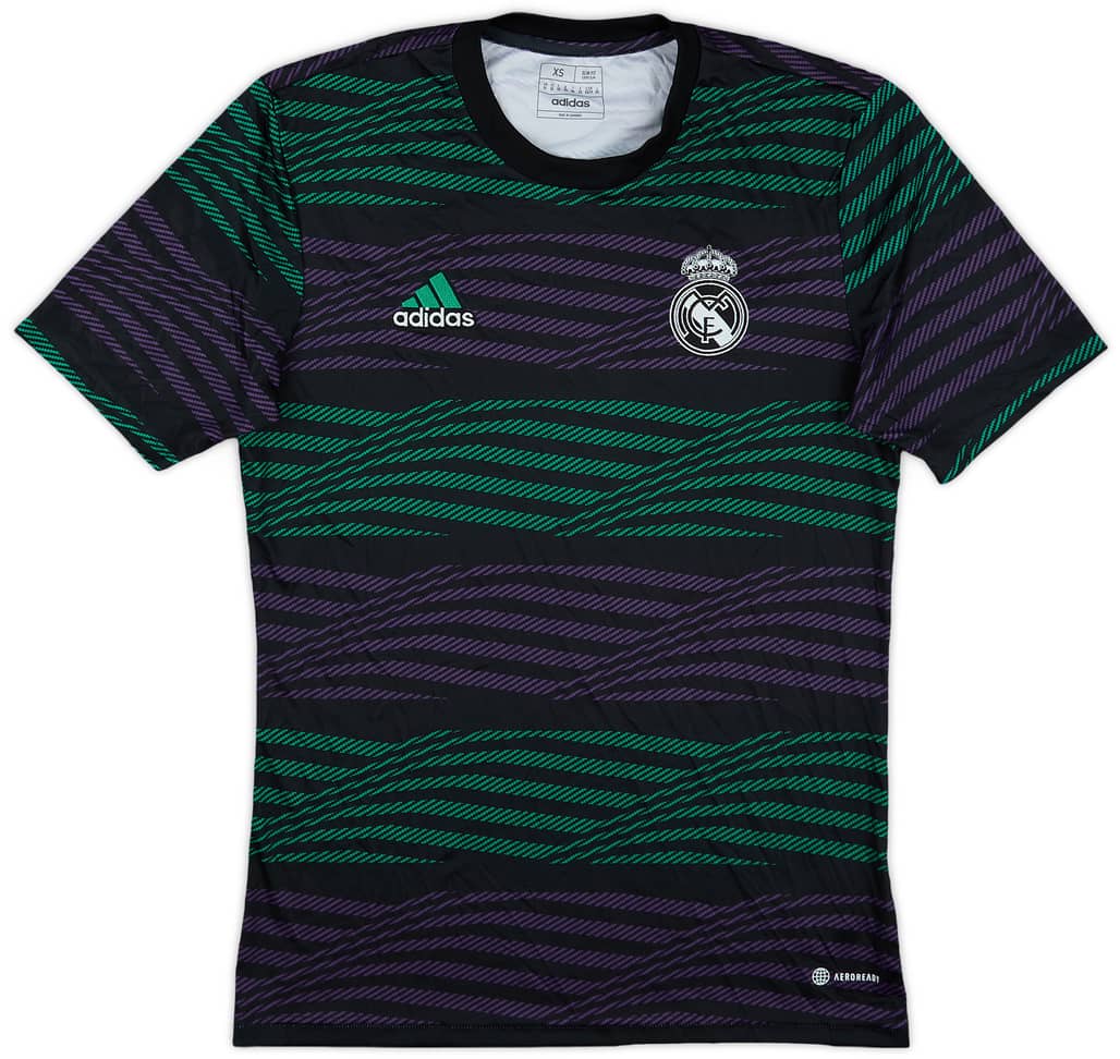 2022-23 Real Madrid adidas Training Shirt - 9/10 - (XS)
