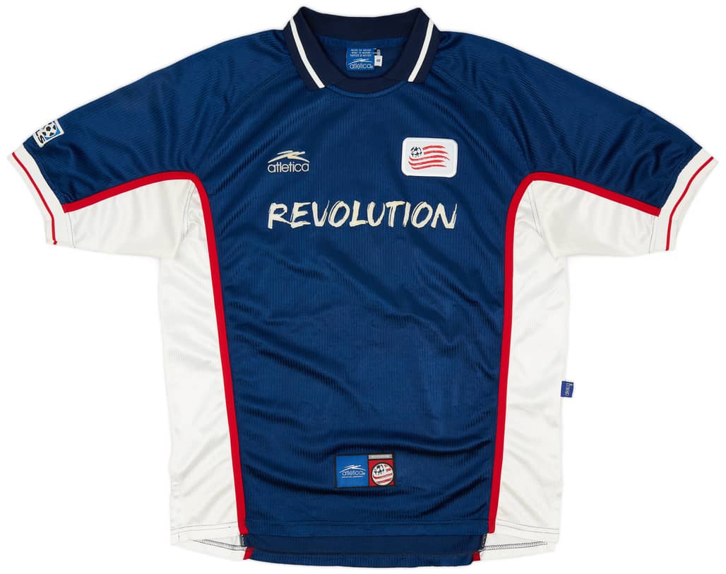 2000 New England Revolution Home Shirt - 8/10 - (L)