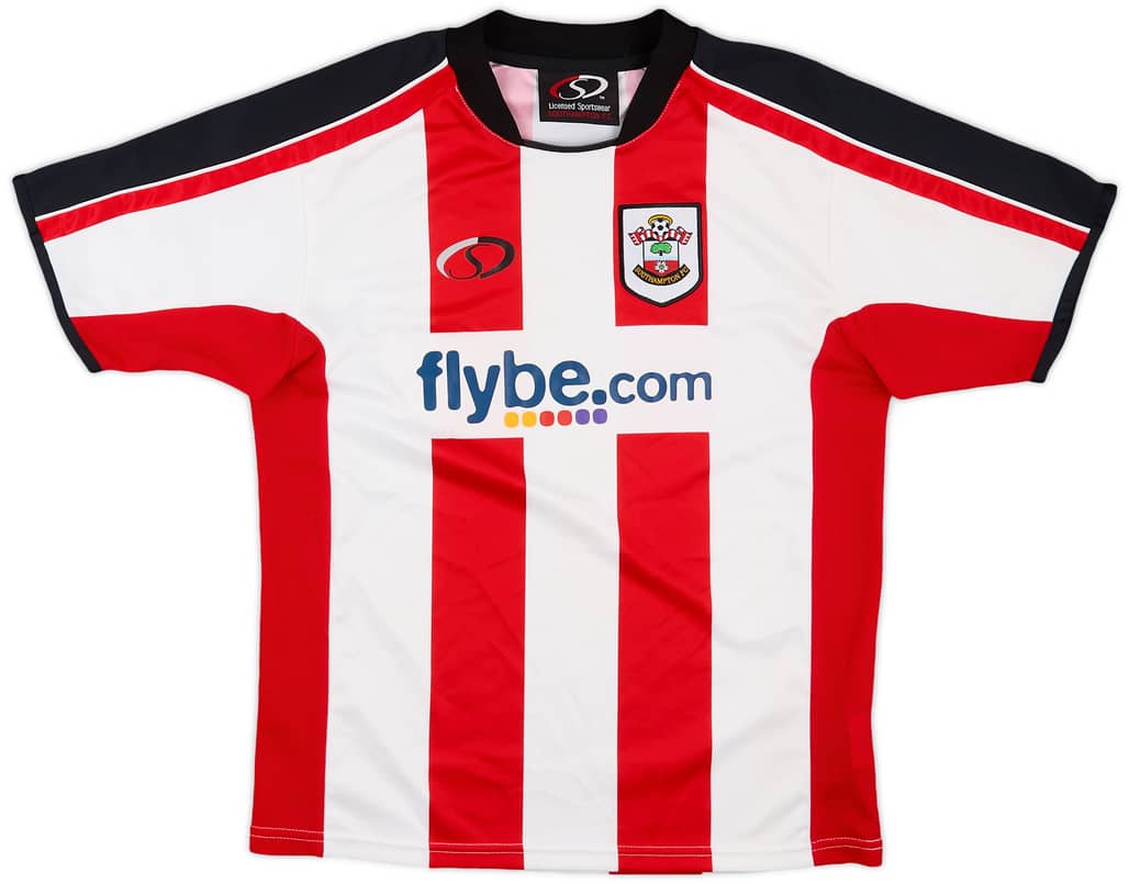 2006-08 Southampton Home Shirt - 7/10 - (XL.Boys)