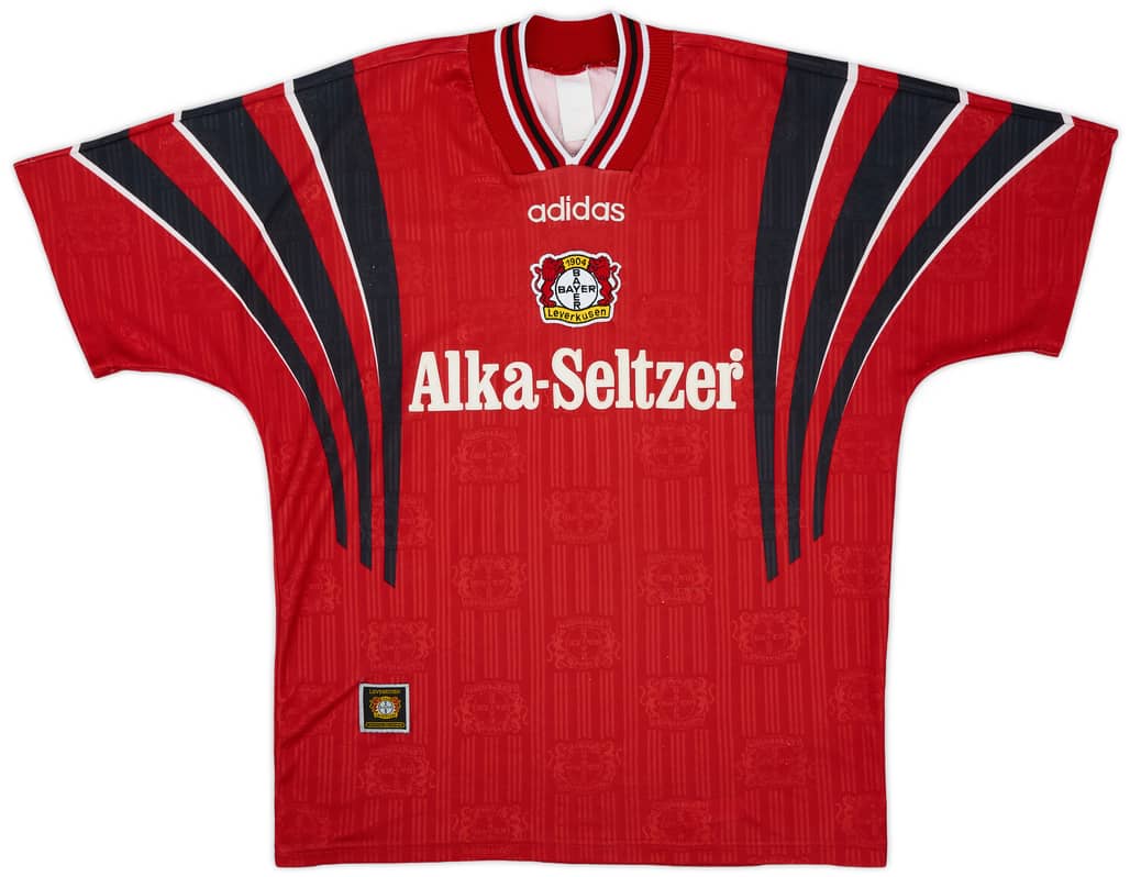 1996-97 Bayer Leverkusen Home Shirt - 9/10 - (L)