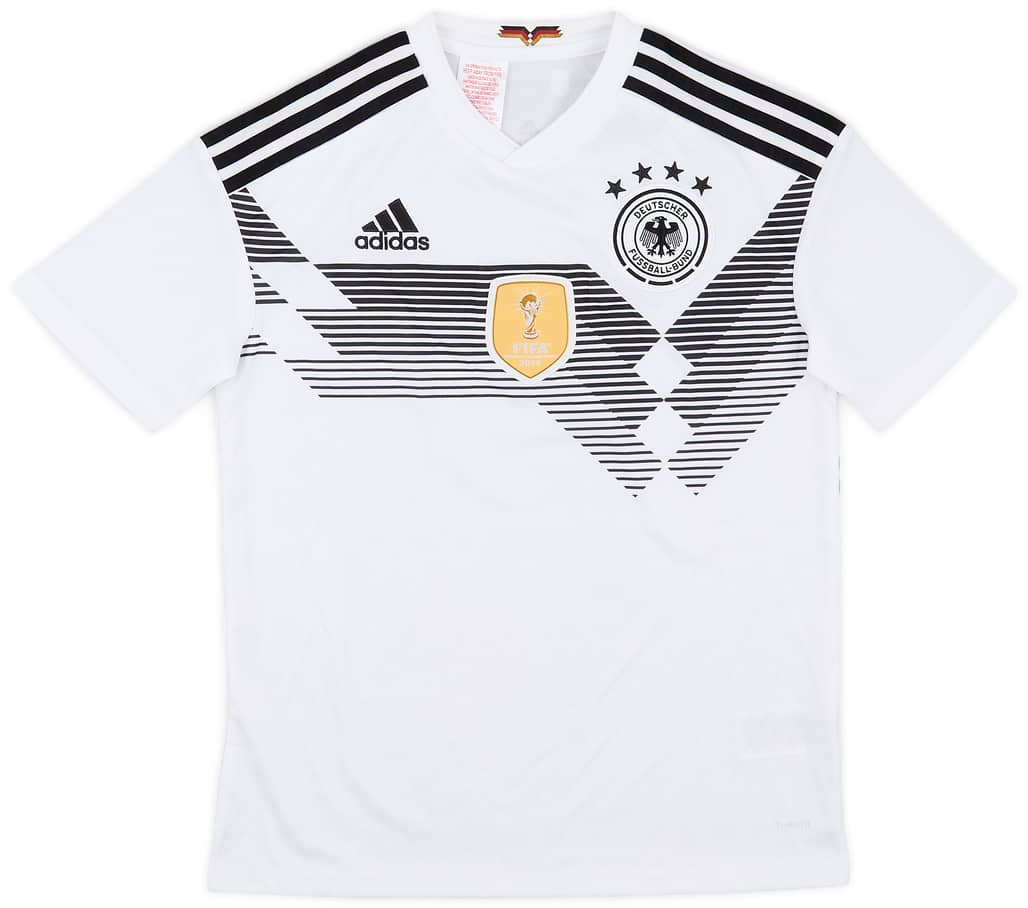 2018-19 Germany Home Shirt - 8/10 - (L.Boys)