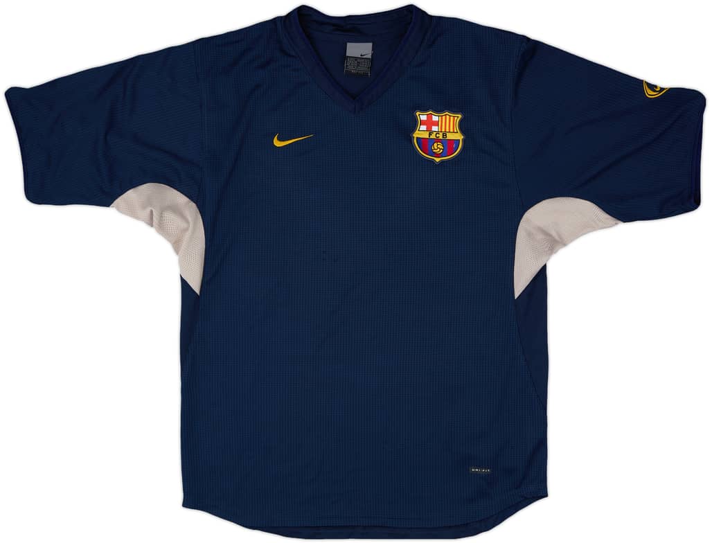 2003-04 Barcelona Nike Training Shirt - 7/10 - (S)