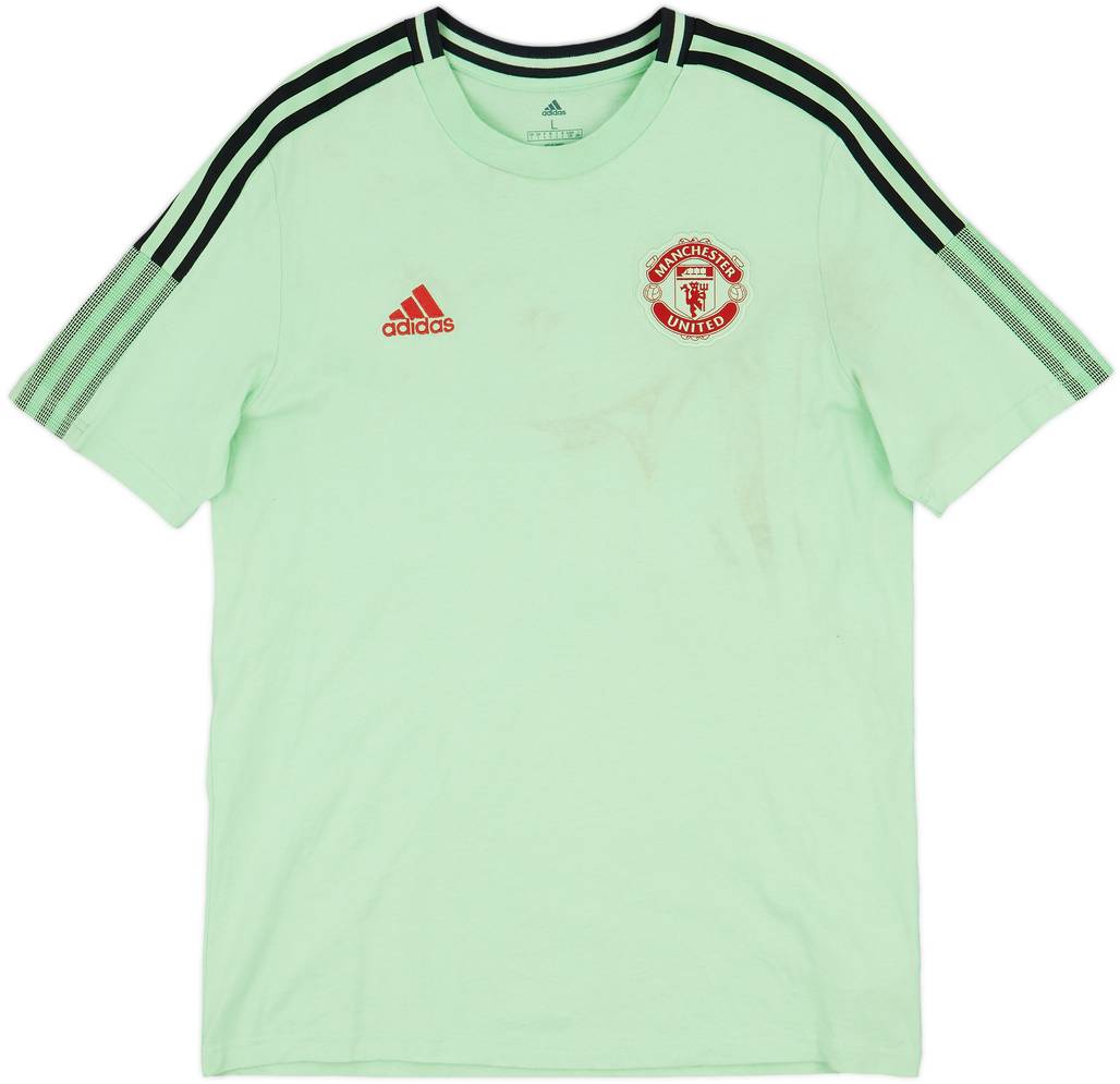 2020-21 Manchester United adidas Cotton Tee - 4/10 - (L)