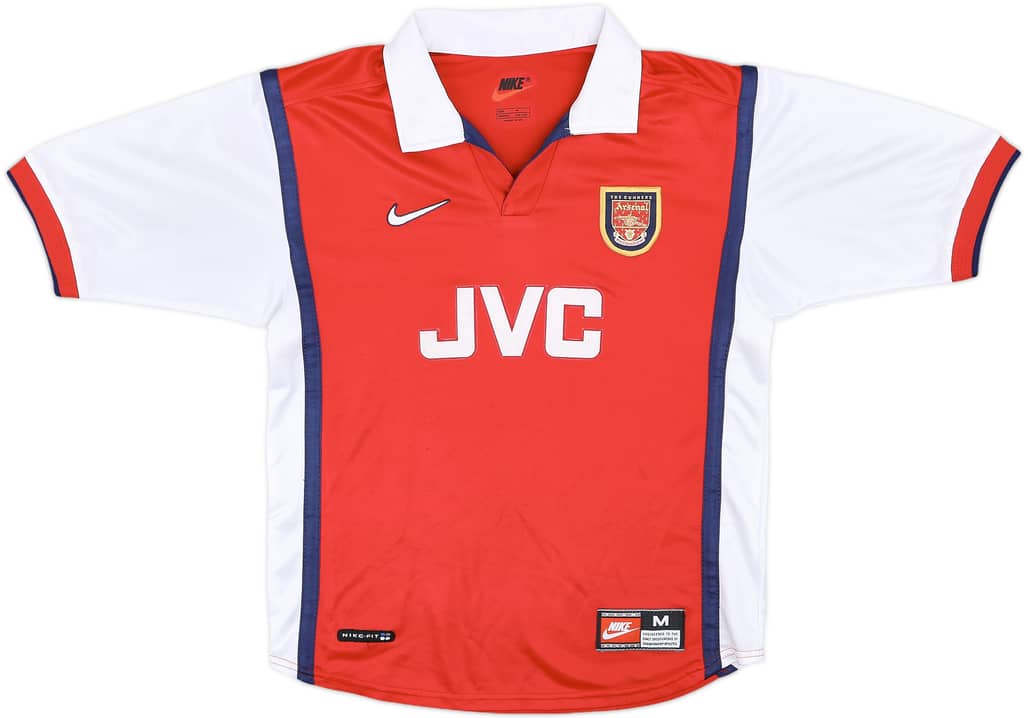 1998-99 Arsenal Home Shirt - 8/10 - (M.Boys)