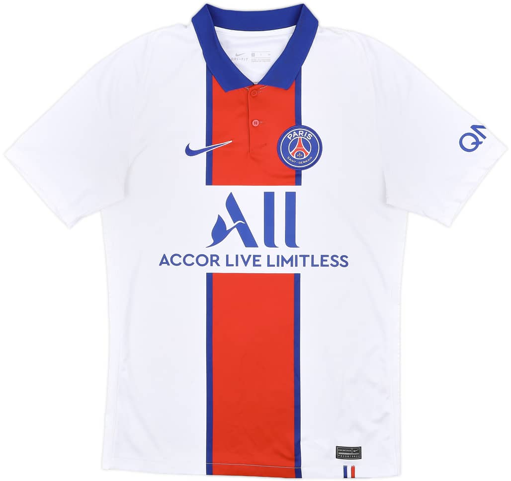 2020-21 Paris Saint-Germain Away Shirt - 8/10 - (S)