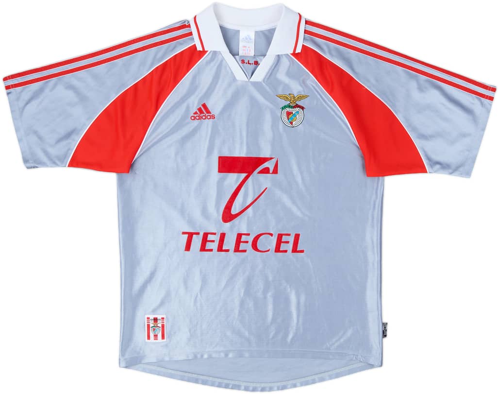 1999-00 Benfica Away Shirt - 8/10 - (M)
