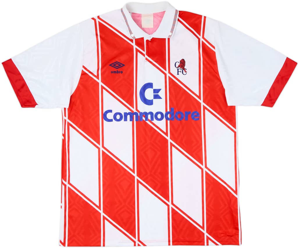 1990-92 Chelsea Away Shirt - 8/10 - (XL)