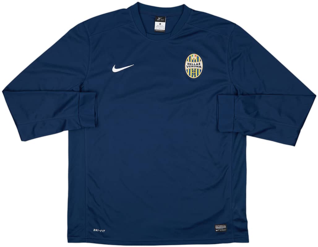 2015-16 Hellas Verona Nike Training L/S Shirt - 8/10 - (XL)