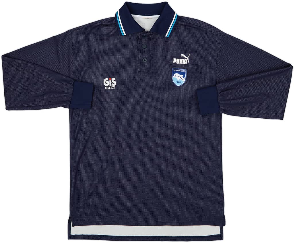 1997-98 Pescara Puma Polo L/S Shirt - 8/10 - (L)