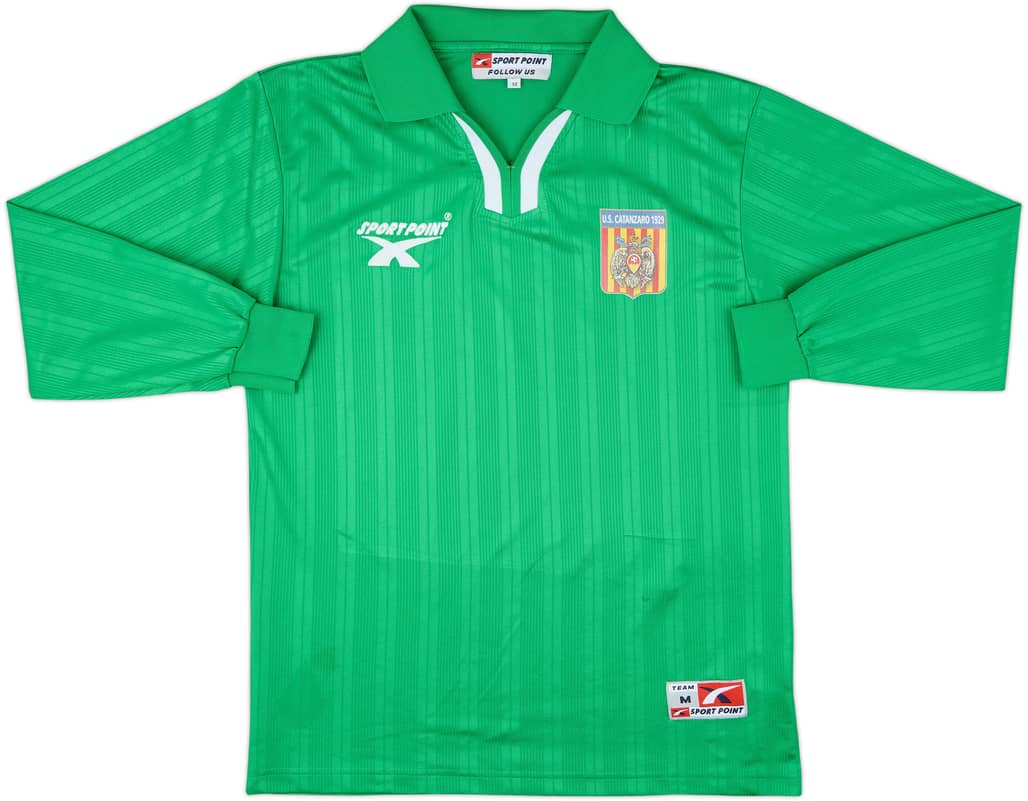 1990s Sport Point Template L/S Shirt (Catanzaro) - 8/10 - (M)
