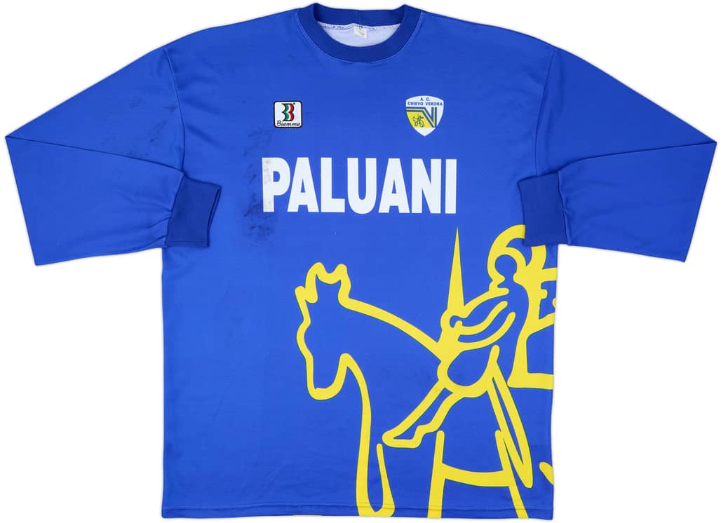 1995-97 Chievo Verona Biemme Training L/S Shirt - 5/10 - (XL)