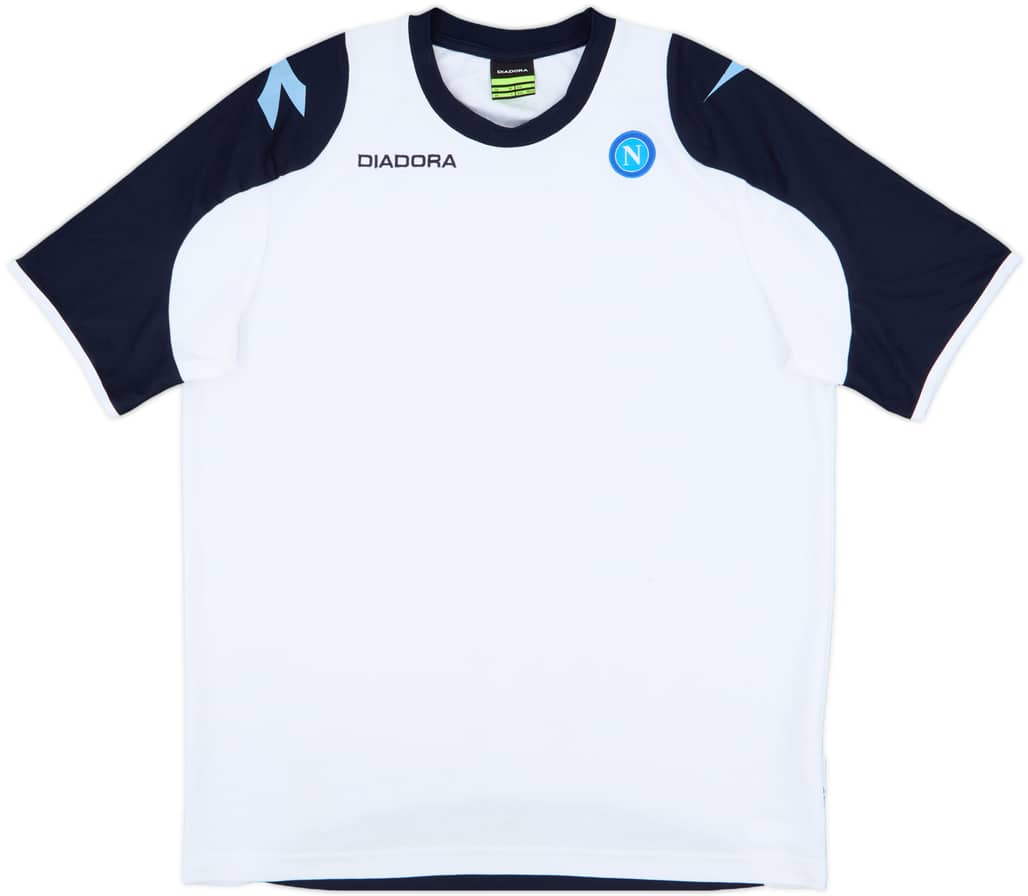 2008-09 Napoli Diadora Training Shirt - 8/10 - (L)