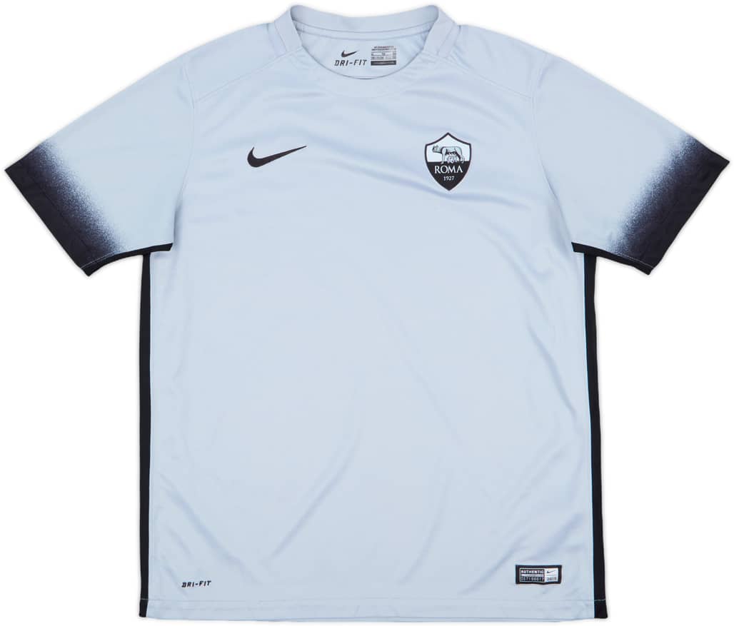 2015-16 Roma Third Shirt - 8/10 - (XL.Boys)