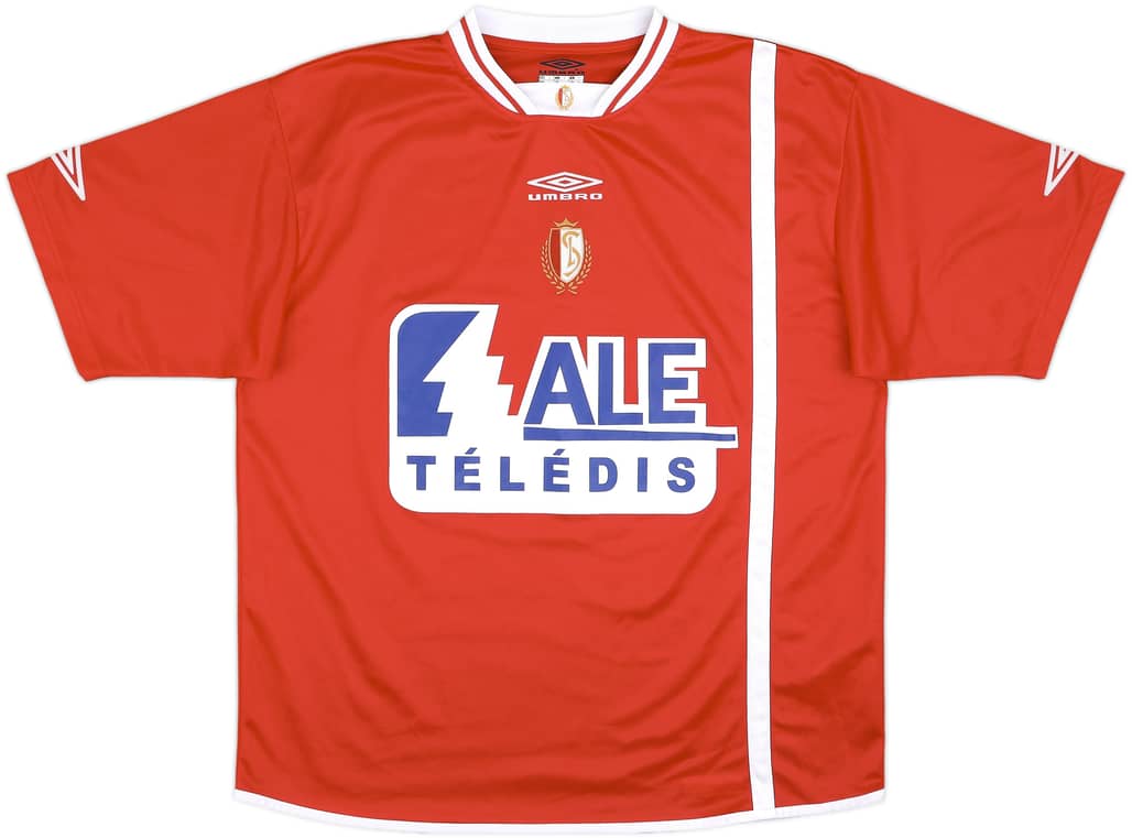 2000-01 Standard Liege Home Shirt - 8/10 - (XL)