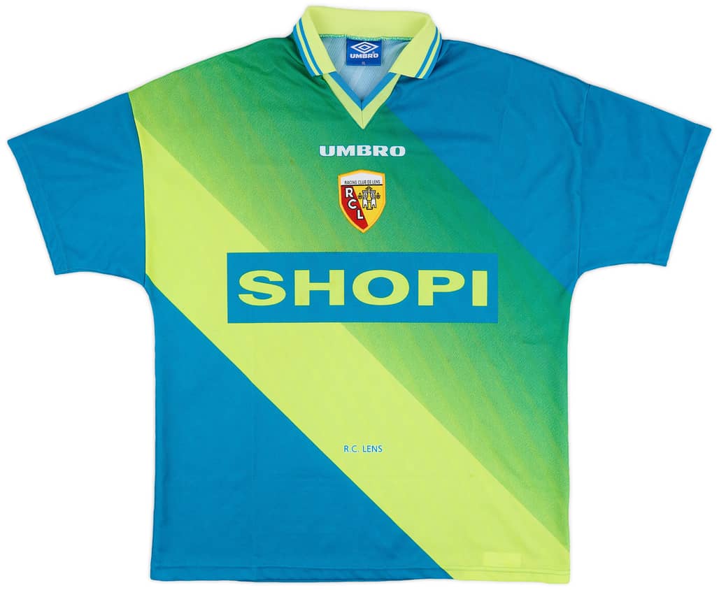 1996-97 Lens Away Shirt - 8/10 - (XL)