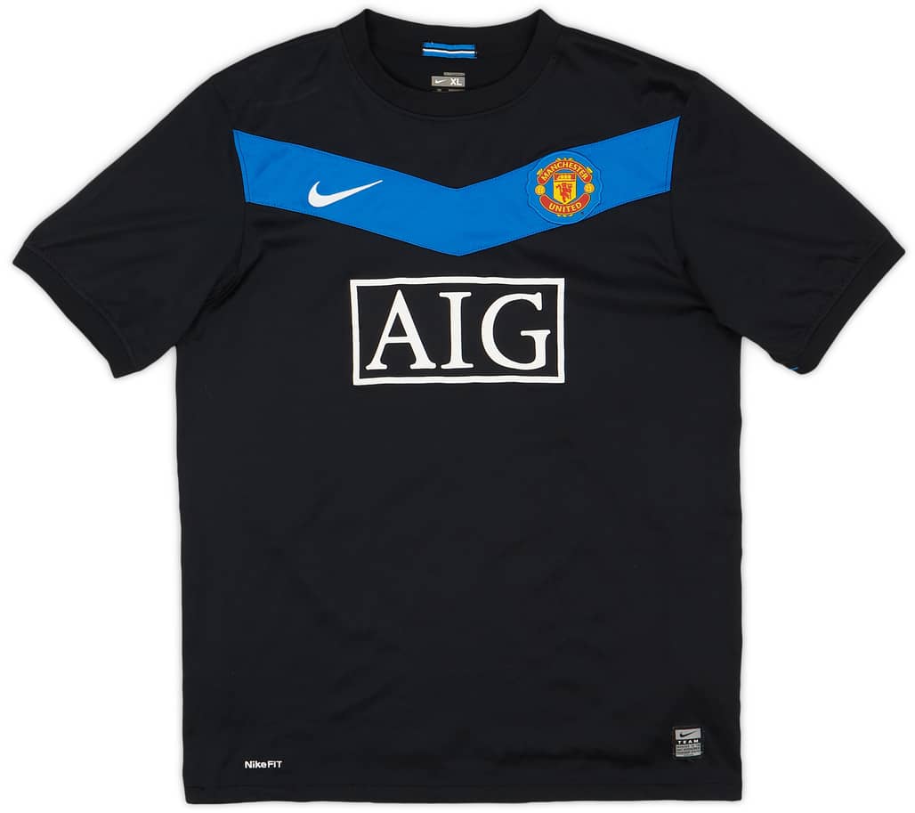2009-10 Manchester United Away Shirt - 7/10 - (XL.Boys)