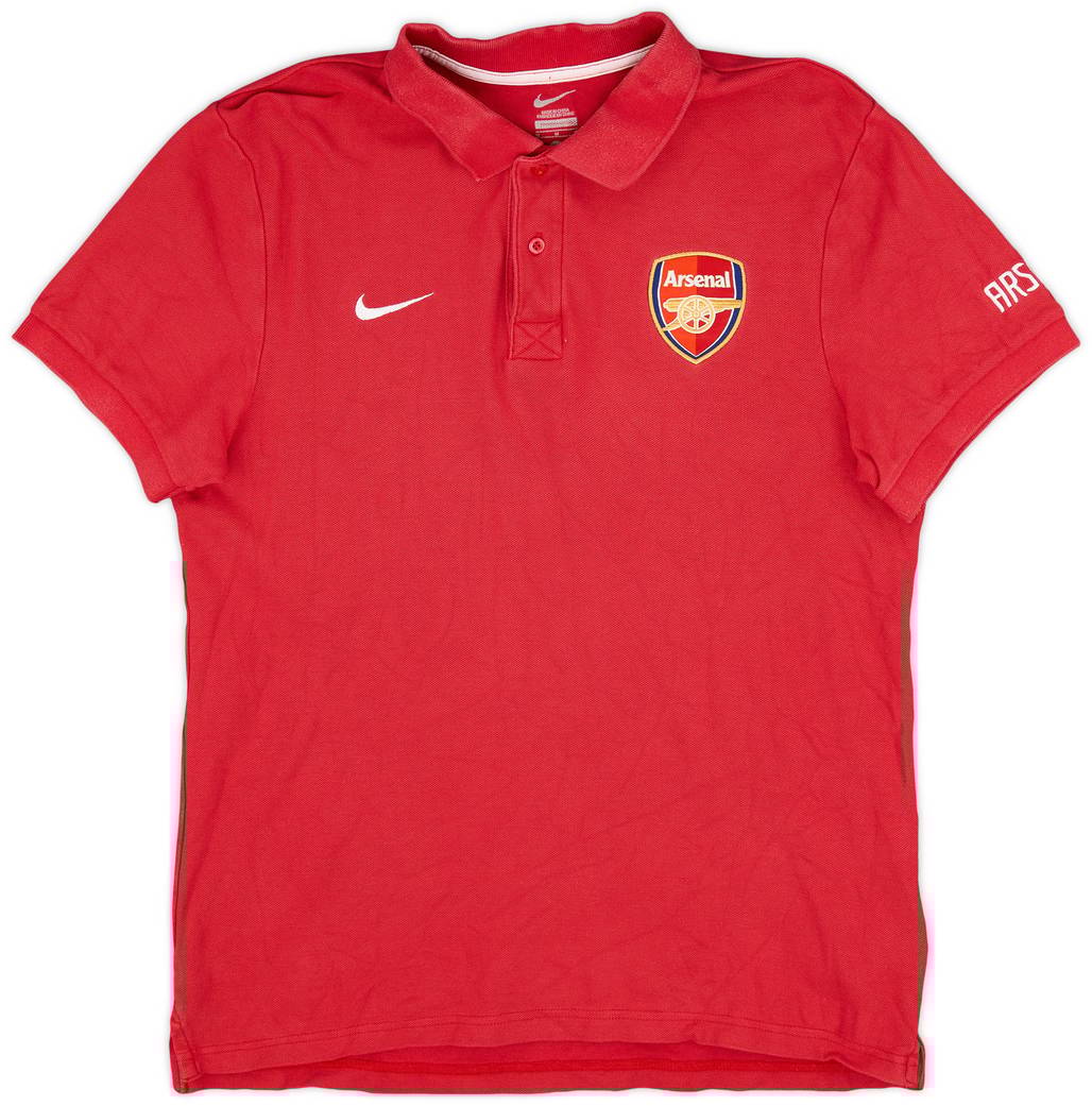 2011-12 Arsenal Nike Polo Shirt - 7/10 - (M)