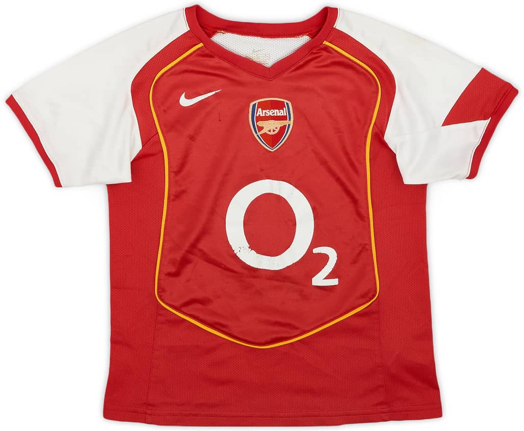 2004-05 Arsenal Home Shirt - 5/10 - (5-6Years)