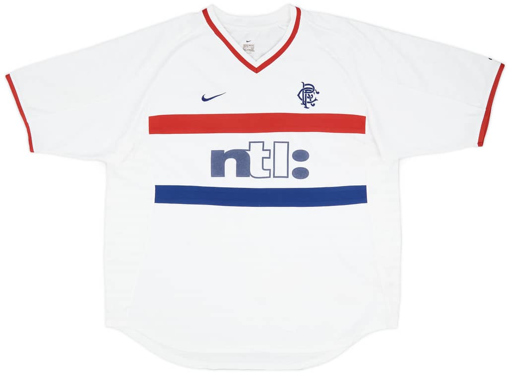 2000-01 Rangers Away Shirt - 6/10 - (XXL)