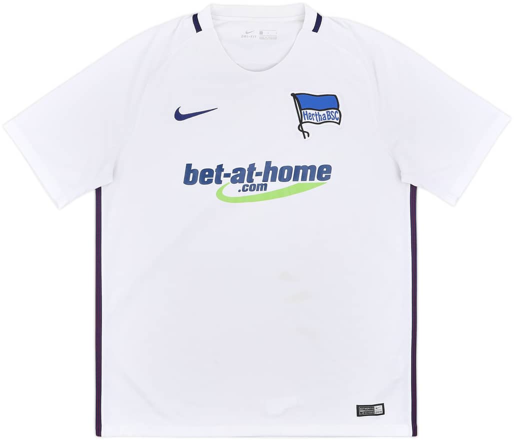 2016-17 Hertha Berlin Away Shirt - 7/10 - (L)
