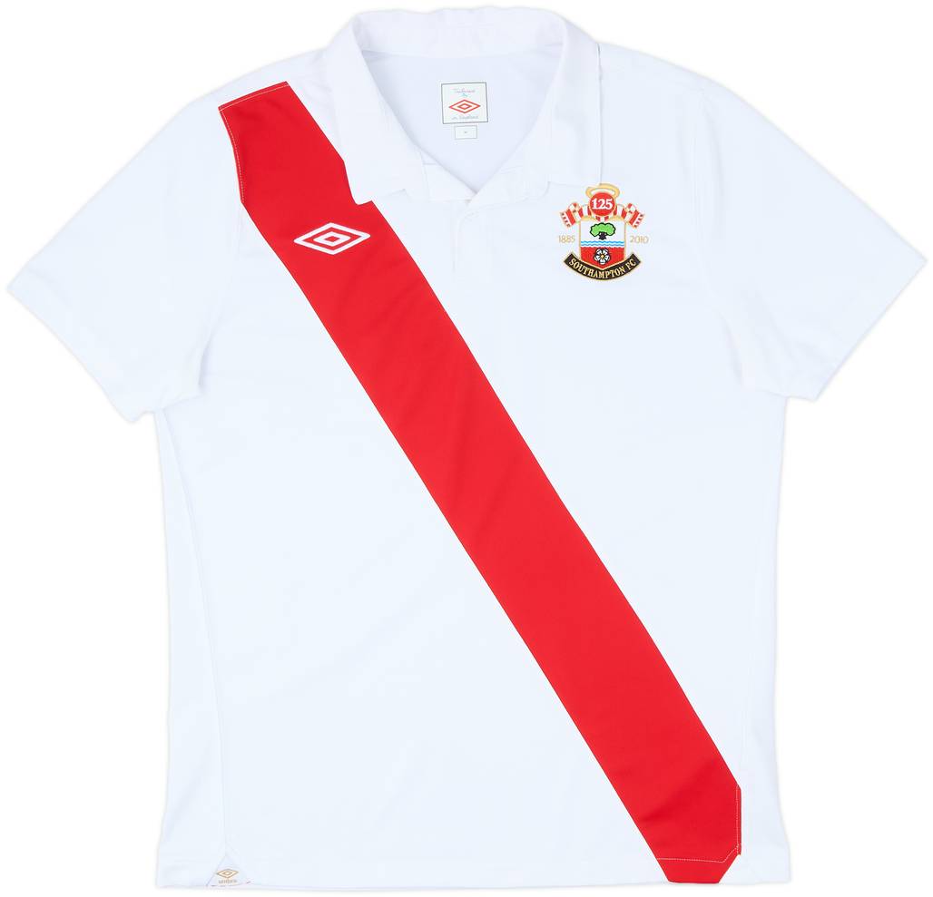 2010-11 Southampton 125 Years Home Shirt - 9/10 - (M)