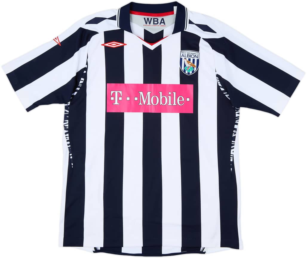 2007-08 West Brom Home Shirt - 7/10 - (L)