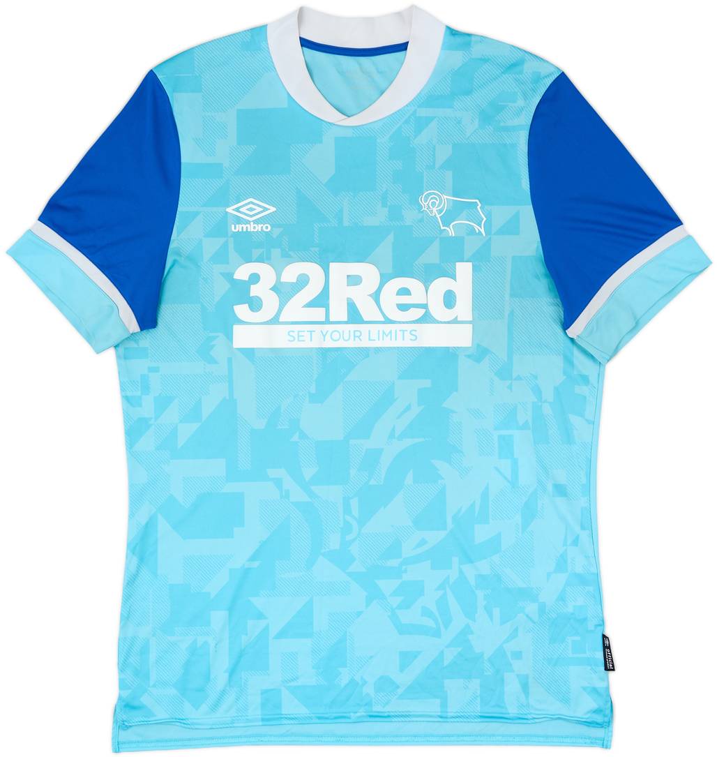2021-22 Derby County Away Shirt - 6/10 - (XL)