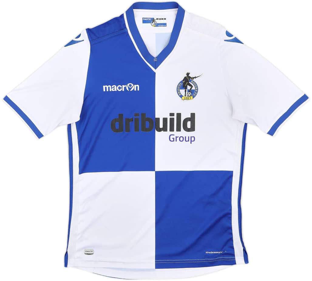 2016-17 Bristol Rovers Home Shirt - 6/10 - (M)