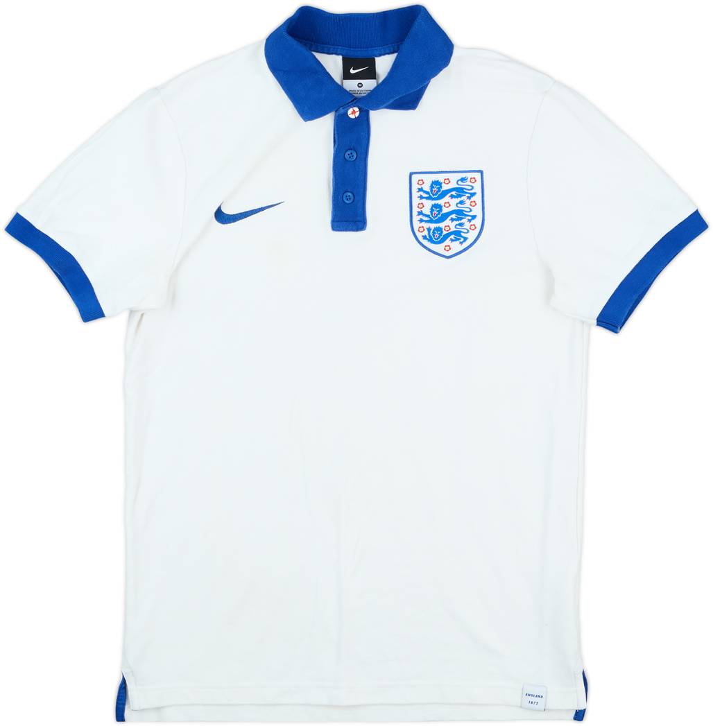 2016-17 England Nike Polo Shirt - 9/10 - (M)