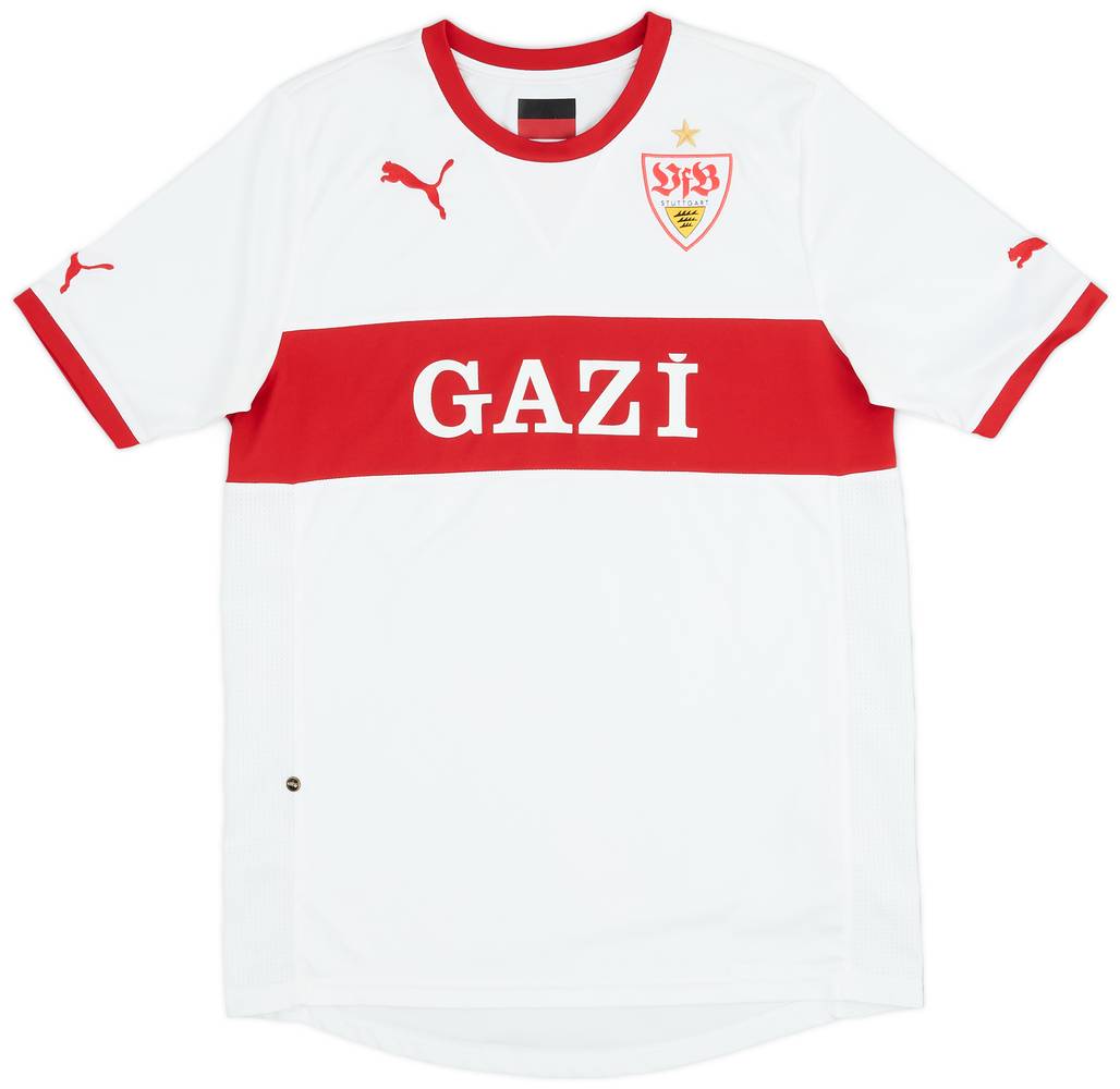 2011-12 Stuttgart Home Shirt - 9/10 - (XL.Boys)
