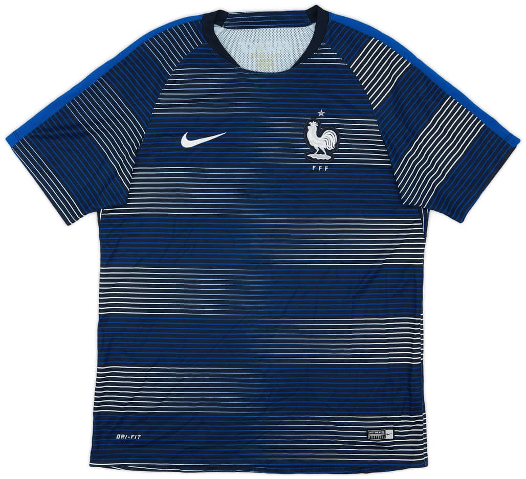 2016-17 France Nike Training Shirt - 8/10 - (M)