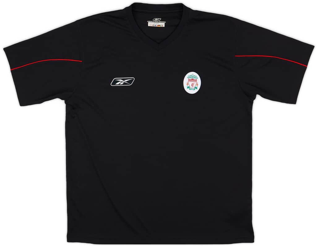2003-04 Liverpool Reebok Training Shirt - 9/10 - (XL)