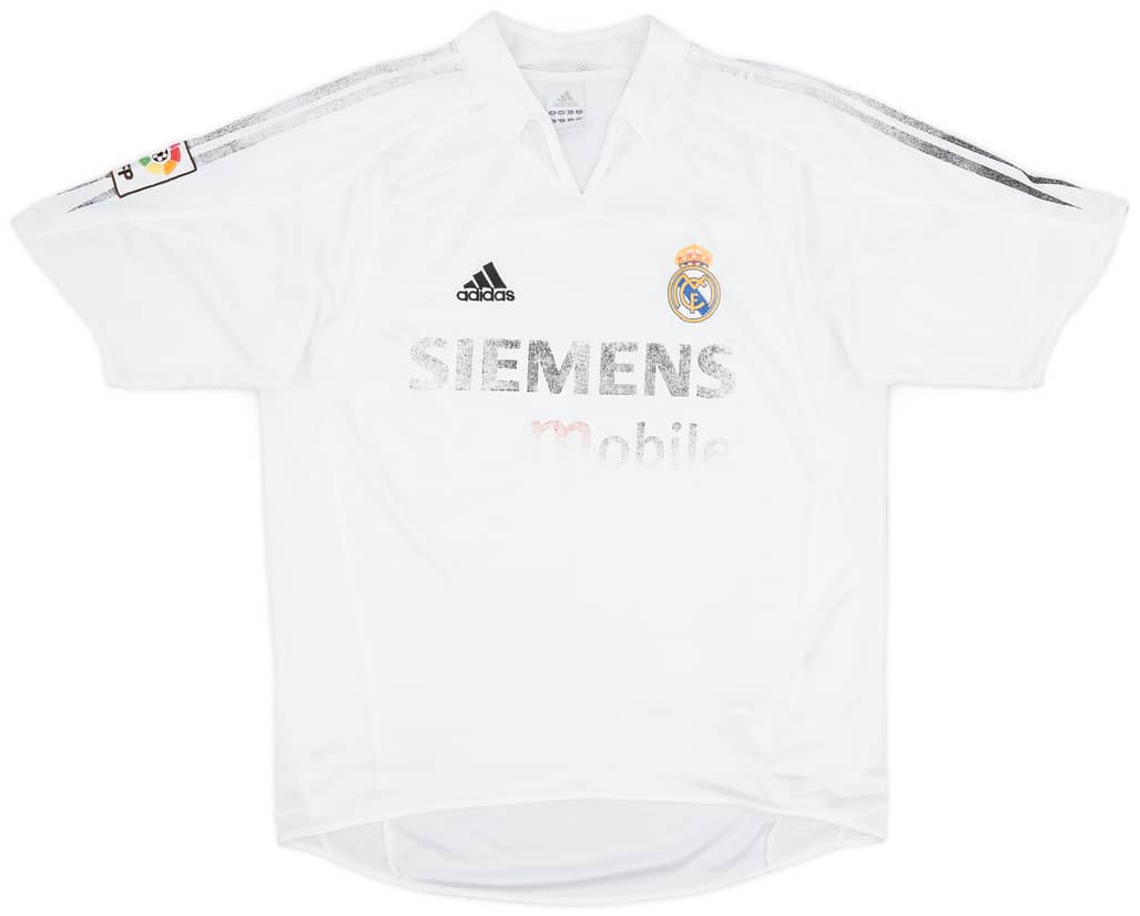 2004-05 Real Madrid Home Shirt - 3/10 - (M)