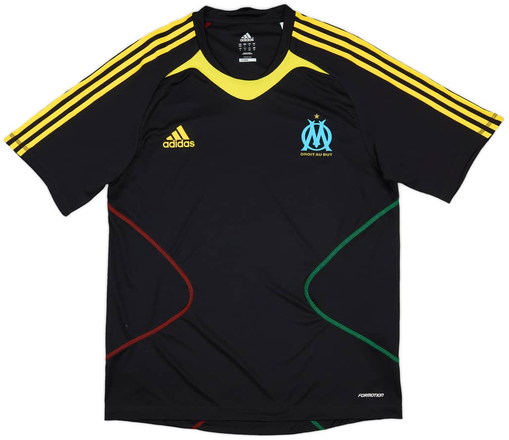 2010-11 Olympique Marseille adidas Formotion Training Shirt - 9/10 - (L)