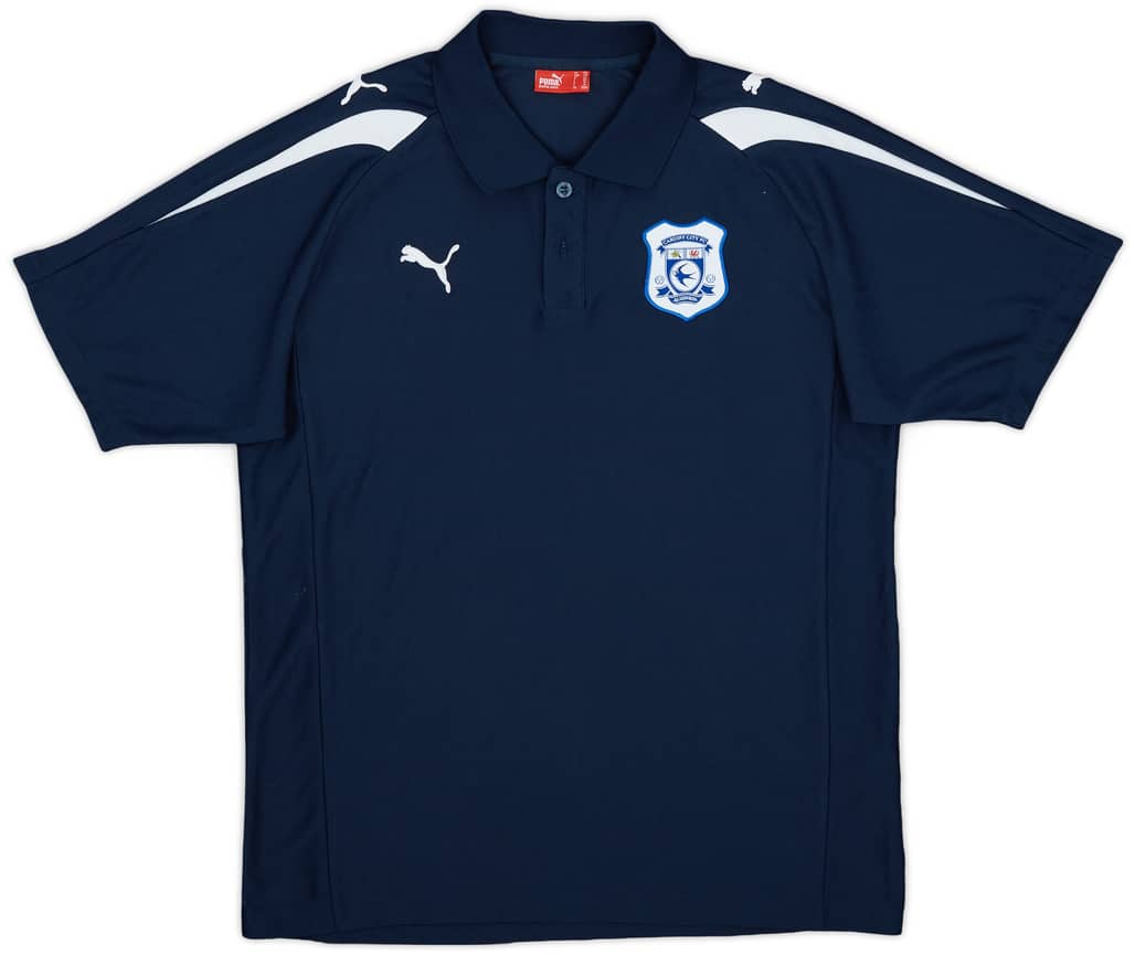 2010-11 Cardiff Puma Training Polo Shirt - 8/10 - (XL.Boys)