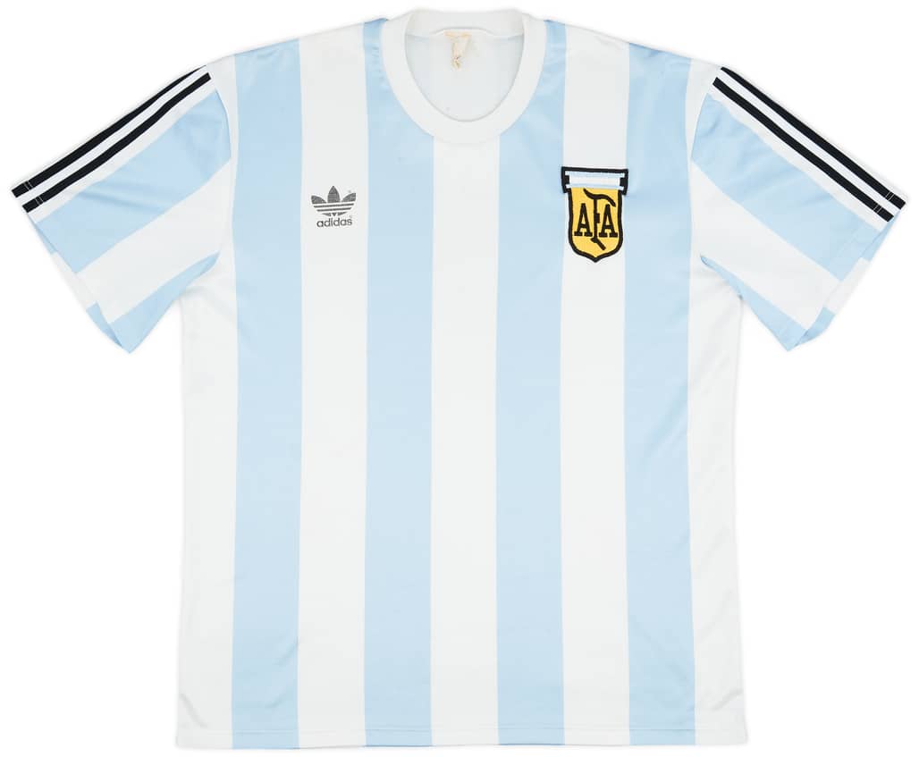 1990-91 Argentina Home Shirt - 5/10 - (L)