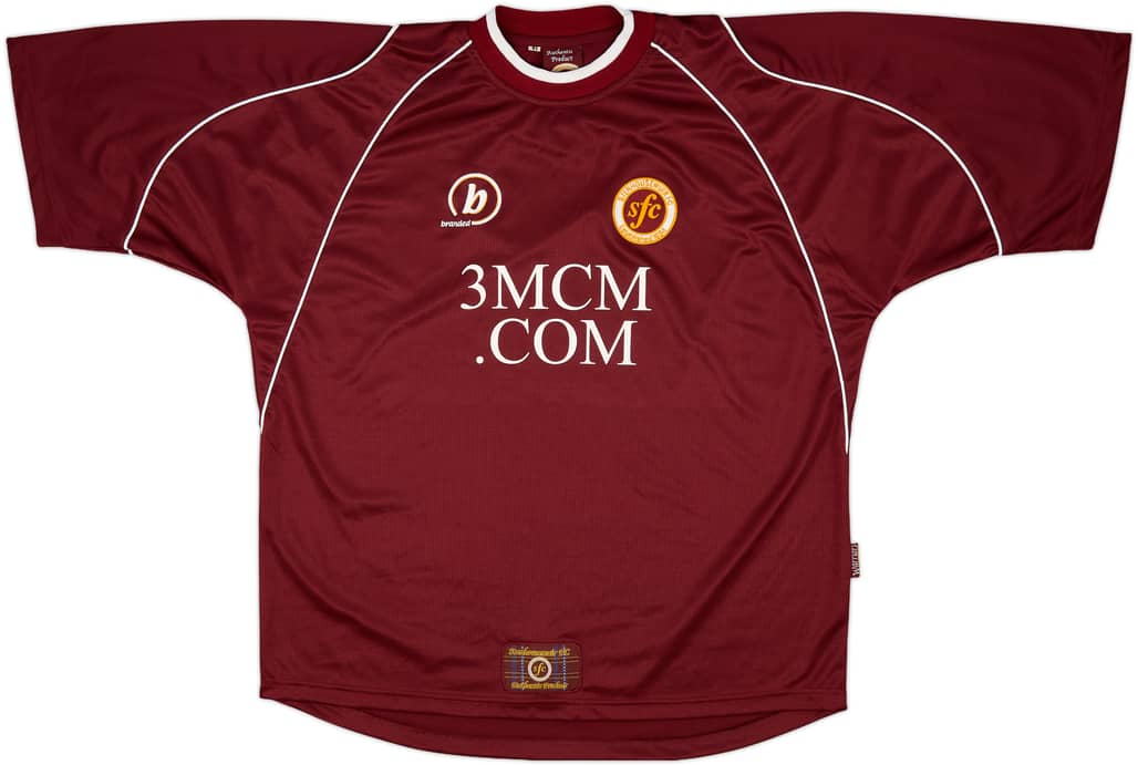 2003-04 Stenhousemuir Home Shirt - 8/10 - (XL)