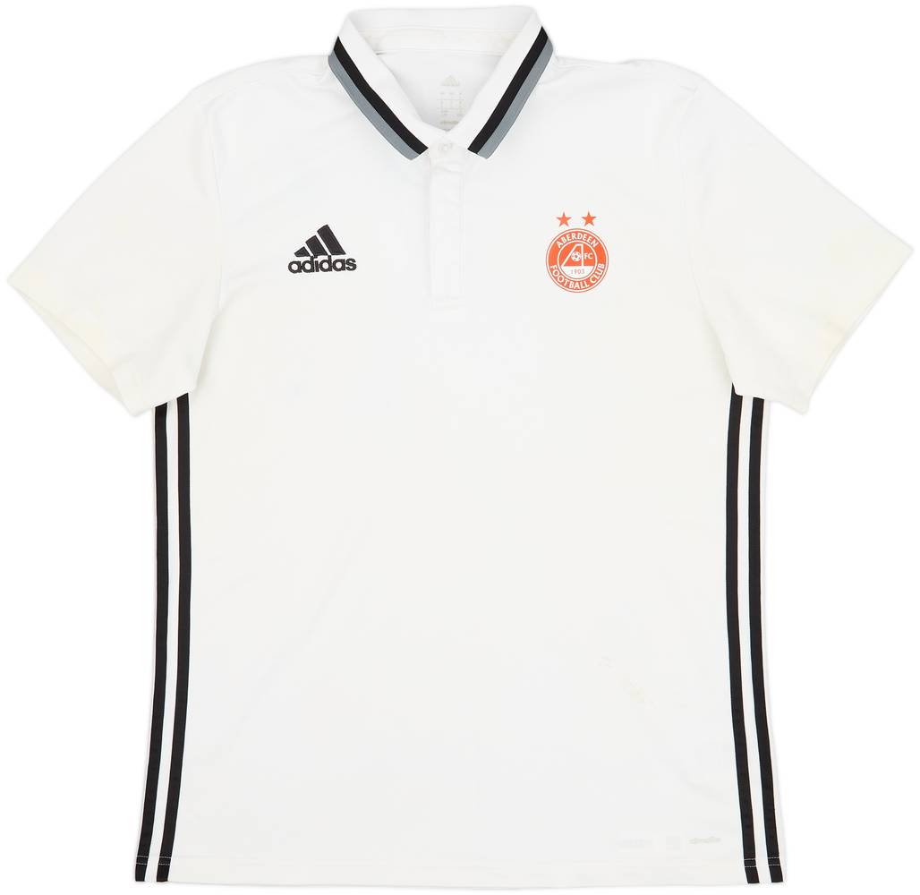 2015-16 Aberdeen adidas Polo Shirt - 5/10 - (L)
