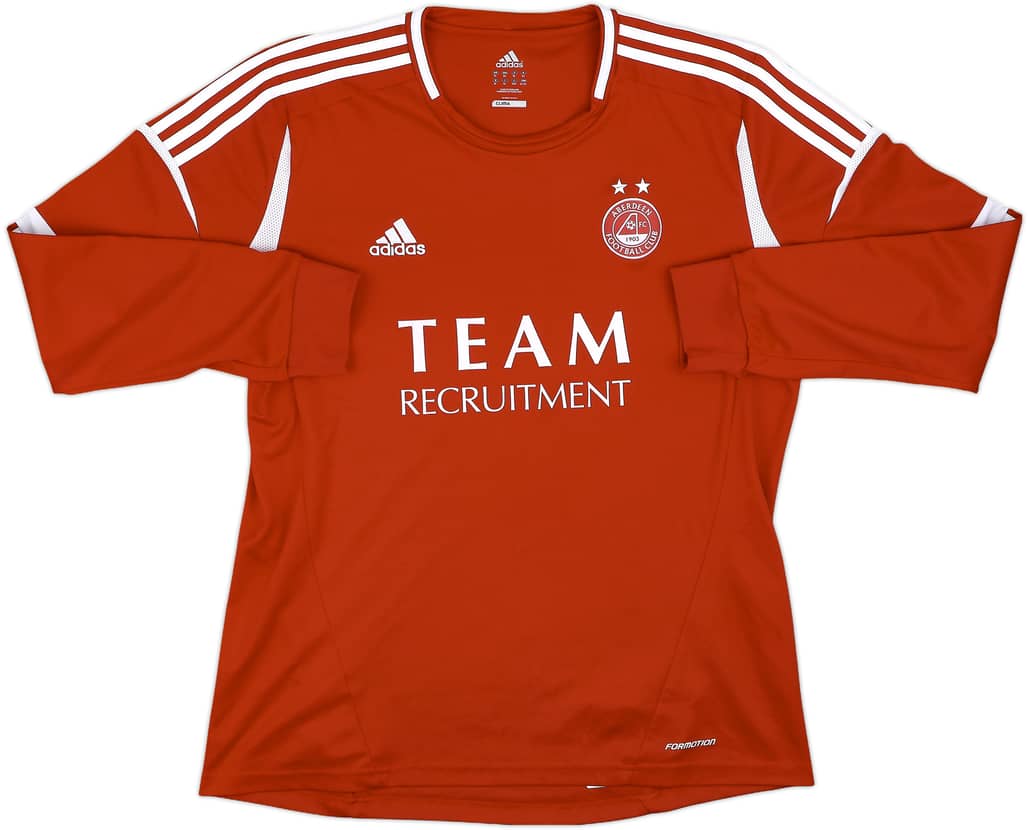 2012-13 Aberdeen Home L/S Shirt - 7/10 - (XL)