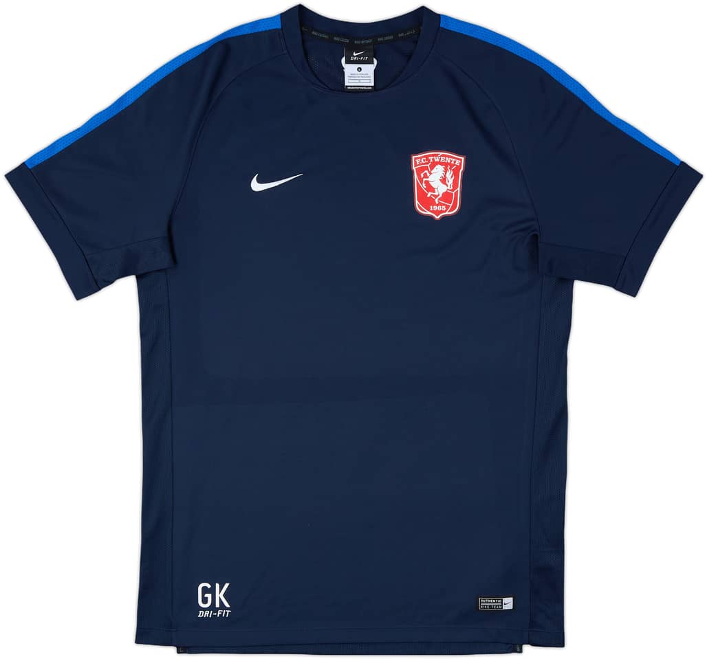 2015-16 FC Twente Staff Issue Nike Training Shirt GK - 9/10 - (L)