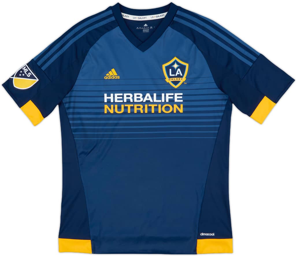 2015-16 LA Galaxy Away Shirt - 10/10 - (XL.Boys)