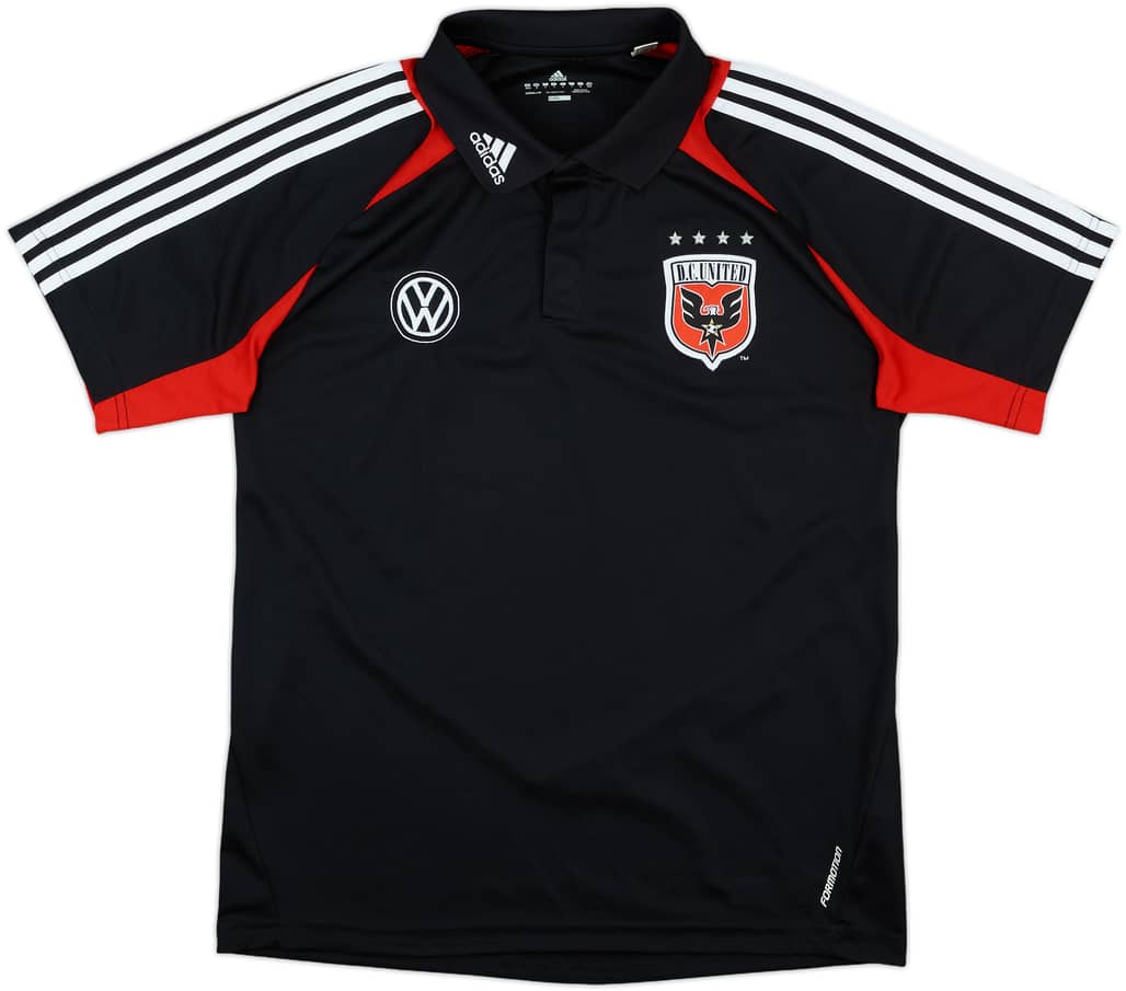 2012-13 DC United adidas Formotion Polo Shirt - 8/10 - (M/L)