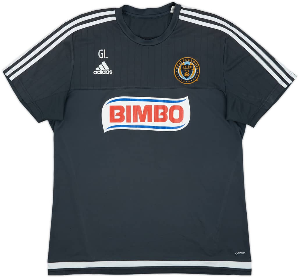 2014 Philadelphia Union Staff Issue adidas Training Shirt GL - 6/10 - (M)