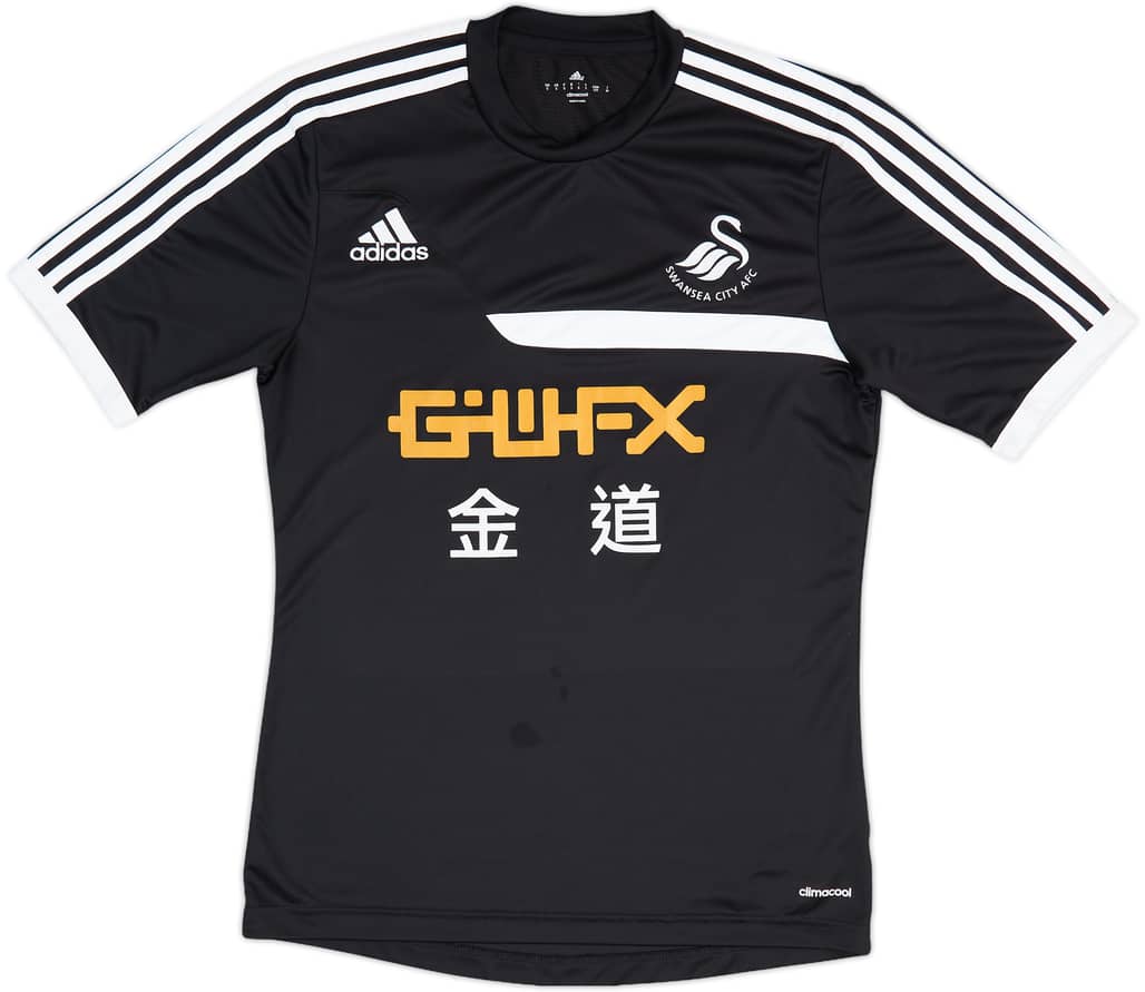 2013-14 Swansea adidas Training Shirt - 6/10 - (S)
