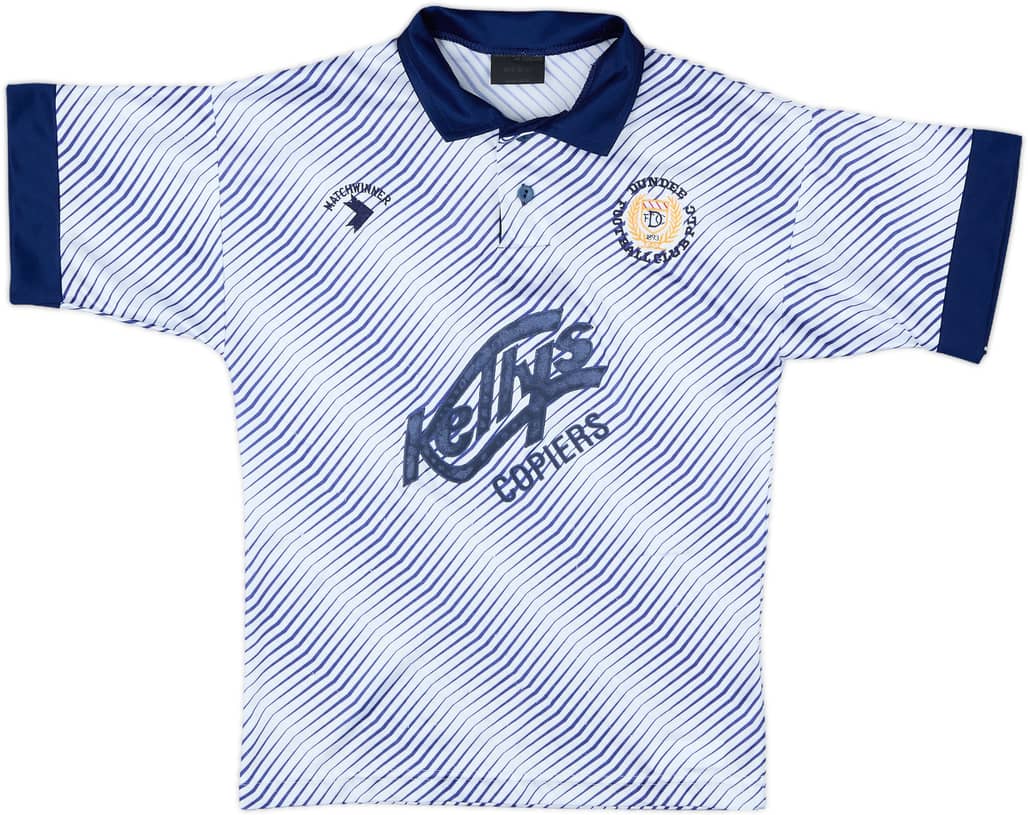1991-92 Dundee Away Shirt - 8/10 - (L.Boys)