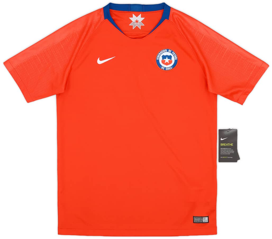 2018-19 Chile Home Shirt (XL.Boys)