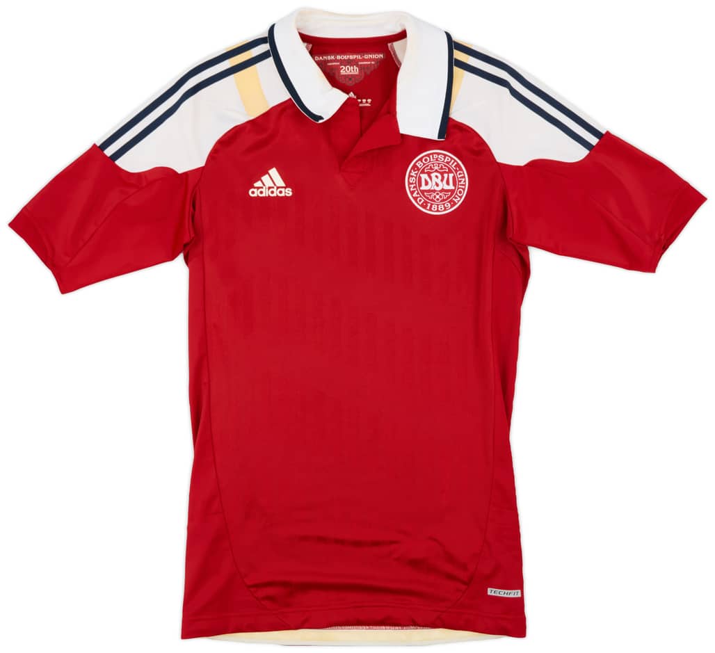 2012-13 Denmark Player Issue Home Shirt - 9/10 - (L)
